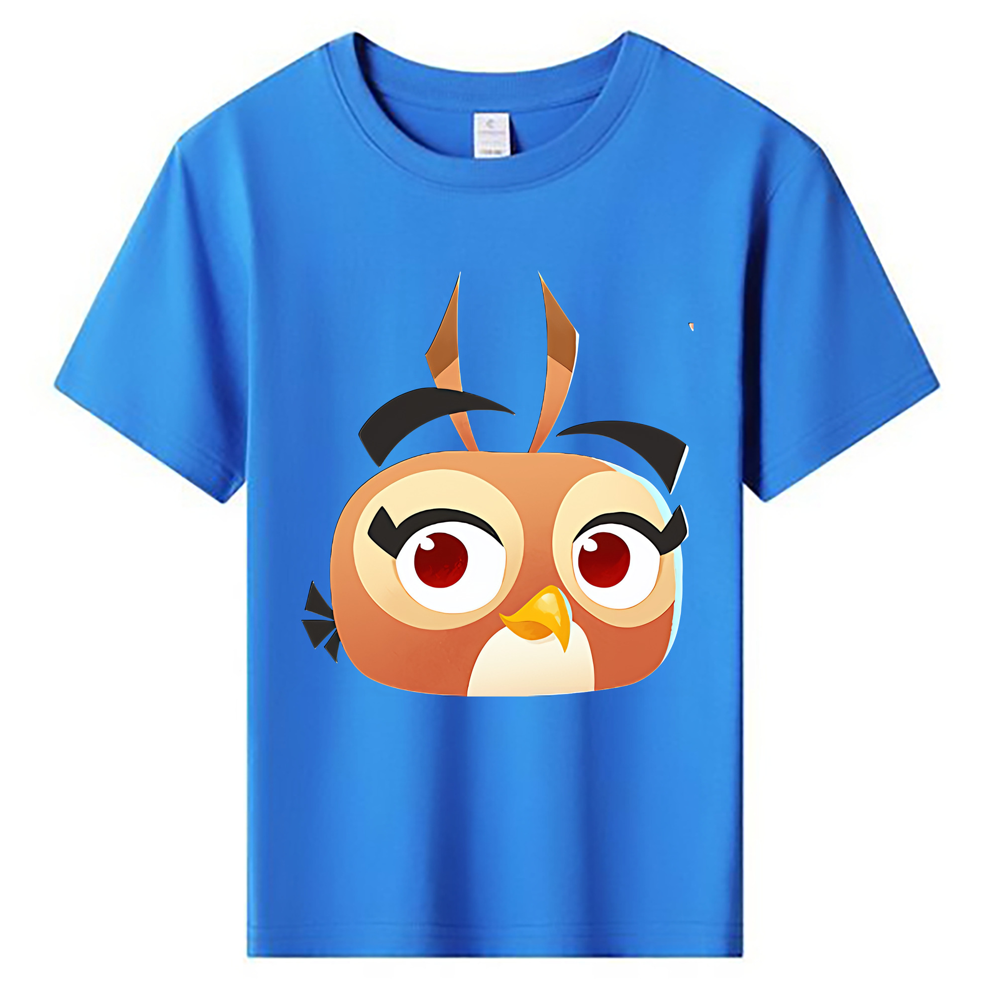 （画像用） Angry Birds アングリーバード 綿100％キッズTシャツ（フロントプリント）